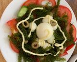 Hình bước làm 1 của món Salad rong nho