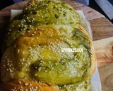 A picture of step 8 of Tri-colour Braided Bread.