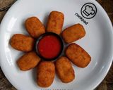 A picture of step 5 of Potato nuggets.