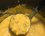 A picture of step 5 of Spicy sweet potato corn chowder.
