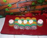 Foto langkah ke 4 dari resep #10. Steamed Rainbow cake Roll.