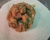 A picture of step 3 of Aloo paratha.