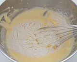A picture of step 3 of Vanilla cake.