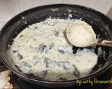Foto langkah ke 3 dari resep Kentang Panggang dengan Daging Cincang dan Sauce Mushroom.