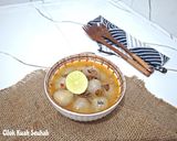 Foto langkah ke 5 dari resep Cilok Kuah Seuhah.