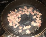 Foto del paso 3 de la receta: Papas, con cheddar, panceta y verdeo, igual a la del resto bar