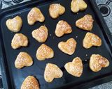 Foto langkah ke 4 dari resep Simple Hearts Puff.