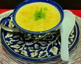 A picture of step 5 of Egg Drop Sweet Corn Soup.