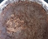 A picture of step 3 of Nutella Chocolate Cheesecake.