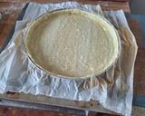 Une image de l'étape 1 de Tarte speculoos pistache.