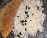 Foto del paso 5 de la receta: Arroz con manteca de ajo y queso crema