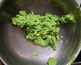 A picture of step 1 of Matar paneer kofta.