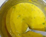 A picture of step 1 of Kadhi Pakora UP Dinner Sabji (with Rice).