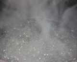 A picture of step 1 of Ewedu Soup.