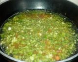 A picture of step 1 of Corn and vegetable soup.