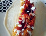 Foto del paso 5 de la receta: Canoas de Plátano Rellenas de Piña, Bocadillo, Queso y Tocineta