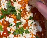 Shakshuka recept fázis 3 fotója