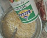 A picture of step 5 of Boondi Raita.