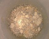 A picture of step 2 of Manchow veg soup.