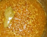 A picture of step 3 of Fish qorma with chpati.