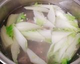 Hình bước làm 2 của món Canh cải dún thịt băm