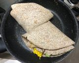Φωτογραφία βήματος 7 της συνταγής Tortilla με αβοκάντο και αυγό