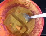 A picture of step 3 of Masala bread.