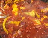 A picture of step 4 of Huevos Rancheros (Spicy Mexican breakfast / brunch).