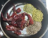 A picture of step 1 of Dahi vade.