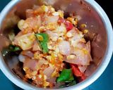 A picture of step 2 of Butter Matar paneer masala.