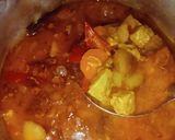 Foto langkah ke 3 dari resep Sayur lodeh kuah kuning pedas.
