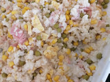Receta de arroz aliñado con maíz