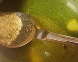 A picture of step 4 of Haryanvi chutney pulao.