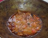 A picture of step 3 of Dhaba style Egg Tadka.