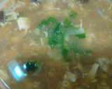 A picture of step 3 of Easy Hot and Sour Soup.
