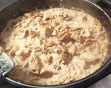 Foto del paso 6 de la receta: Pollo a la crema con champiñón 🍄