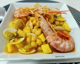 Foto del paso 8 de la receta: Garbanzos frutti di mare