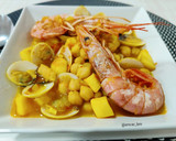 Foto del paso 8 de la receta: Garbanzos frutti di mare
