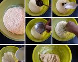A picture of step 3 of Mirchi Bajji / MirapakayaBajji.