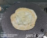 A picture of step 5 of Matar and Methi Parathas.