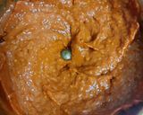 A picture of step 2 of Schezwan sauce.