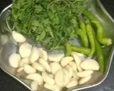 A picture of step 2 of Methi bhaji.