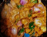 A picture of step 2 of Soya Tikka Chaap.