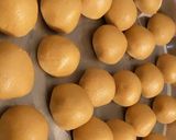 A picture of step 8 of Ladoo.