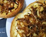 Foto del paso 7 de la receta: Tosta de cebolla, pera y queso Skyr en freidora de aire