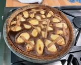 Une image de l'étape 9 de Tarte poires, chocolat, vanille (pâte brisée au chocolat).
