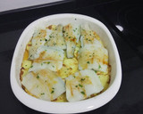 Foto del paso 7 de la receta: Bacalao al horno con base de patatas