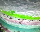 Foto langkah ke 5 dari resep Rainbow cake anti gagal.