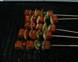 Cara Membuat Sausage onion kabobs aka sate sosis bombay 4