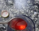 A picture of step 2 of Rose mojito.